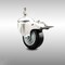 Service Caster 3 Inch 316SS Black Polyurethane Swivel 12mm Stem Caster Total Lock Brake SCC SCC-SS316TSTTL20S314-PPUB-BLK-M1215 - alternate 1